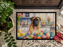 Load image into Gallery viewer, Decorating Easter Bullmastiff Doormat-24x36 Indoor / Outdoor Rug | Made in USA