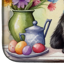 Load image into Gallery viewer, Decorating Easter Cairn Terrier Dish Drying Mat