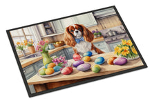 Load image into Gallery viewer, Decorating Easter Cavalier Spaniel Doormat - 18X27 Indoor / Outdoor Rug | Made in USA