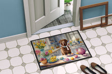 Load image into Gallery viewer, Decorating Easter Chesapeake Bay Retriever Doormat