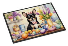 Load image into Gallery viewer, Decorating Easter Chihuahua Doormat - 18X27 Indoor / Outdoor Rug | Made in USA