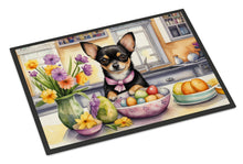 Load image into Gallery viewer, Decorating Easter Chihuahua Doormat-24x36 Indoor / Outdoor Rug | Made in USA