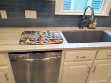 Load image into Gallery viewer, Decorating Easter Chinese Crested Dish Drying Mat
