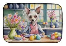 Load image into Gallery viewer, Decorating Easter Chinese Crested Dish Drying Mat