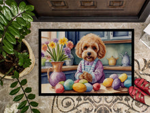 Load image into Gallery viewer, Decorating Easter Cockapoo Doormat-24x36 Indoor / Outdoor Rug | Made in USA