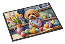 Load image into Gallery viewer, Decorating Easter Cockapoo Doormat