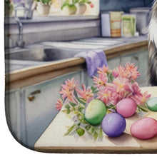 Load image into Gallery viewer, Decorating Easter Collie Dish Drying Mat