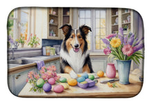 Load image into Gallery viewer, Decorating Easter Collie Dish Drying Mat