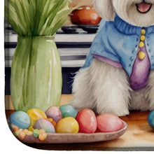 Load image into Gallery viewer, Decorating Easter Coton de Tulear Dish Drying Mat