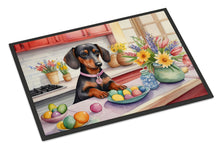 Load image into Gallery viewer, Decorating Easter Dachshund Doormat - 18X27 Indoor / Outdoor Rug | Made in USA