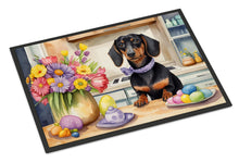 Load image into Gallery viewer, Decorating Easter Dachshund Doormat-24x36 Indoor / Outdoor Rug | Made in USA