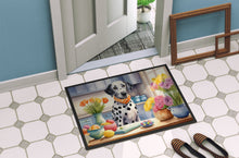 Load image into Gallery viewer, Decorating Easter Dalmatian Doormat