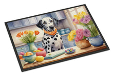 Load image into Gallery viewer, Decorating Easter Dalmatian Doormat
