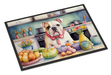 Load image into Gallery viewer, Decorating Easter English Bulldog Doormat-24x36 Indoor / Outdoor Rug | Made in USA