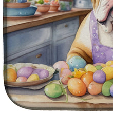 Load image into Gallery viewer, Decorating Easter English Bulldog Dish Drying Mat
