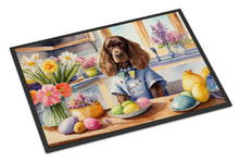 Load image into Gallery viewer, Decorating Easter English Cocker Spaniel Doormat-24x36 Indoor / Outdoor Rug | Made in USA