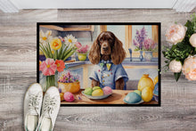 Load image into Gallery viewer, Decorating Easter English Cocker Spaniel Doormat