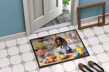 Load image into Gallery viewer, Decorating Easter English Cocker Spaniel Doormat