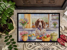 Load image into Gallery viewer, Decorating Easter English Setter Doormat-24x36 Indoor / Outdoor Rug | Made in USA