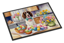 Load image into Gallery viewer, Decorating Easter English Springer Spaniel Doormat-24x36 Indoor / Outdoor Rug | Made in USA