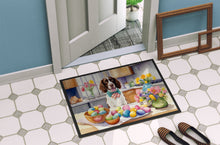 Load image into Gallery viewer, Decorating Easter English Springer Spaniel Doormat
