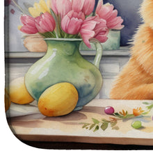 Load image into Gallery viewer, Decorating Easter Finnish Spitz Dish Drying Mat