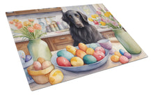 Load image into Gallery viewer, Decorating Easter Flat-Coated Retriever Glass Cutting Boards – Durable, Decorative Kitchen Art
