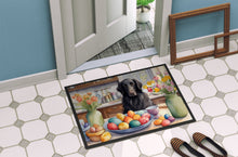 Load image into Gallery viewer, Decorating Easter Flat-Coated Retriever Doormat