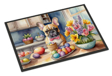 Load image into Gallery viewer, Decorating Easter French Bulldog Doormat-24x36 Indoor / Outdoor Rug | Made in USA