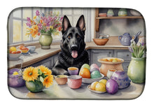 Load image into Gallery viewer, Decorating Easter German Shepherd Dish Drying Mat