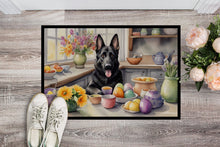 Load image into Gallery viewer, Decorating Easter German Shepherd Doormat-24x36 Indoor / Outdoor Rug | Made in USA