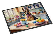 Load image into Gallery viewer, Decorating Easter German Shepherd Doormat - 18X27 Indoor / Outdoor Rug | Made in USA