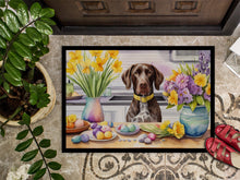 Load image into Gallery viewer, Decorating Easter German Shorthaired Pointer Doormat-24x36 Indoor / Outdoor Rug | Made in USA