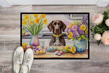 Load image into Gallery viewer, Decorating Easter German Shorthaired Pointer Doormat
