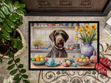 Load image into Gallery viewer, Decorating Easter German Wirehaired Pointer Doormat-24x36 Indoor / Outdoor Rug | Made in USA