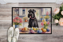 Load image into Gallery viewer, Decorating Easter Giant Schnauzer Doormat-24x36 Indoor / Outdoor Rug | Made in USA
