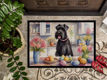 Load image into Gallery viewer, Decorating Easter Giant Schnauzer Doormat-24x36 Indoor / Outdoor Rug | Made in USA