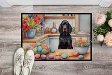 Load image into Gallery viewer, Decorating Easter Gordon Setter Doormat - 18X27 Indoor / Outdoor Rug | Made in USA