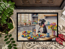 Load image into Gallery viewer, Decorating Easter Great Dane Doormat-24x36 Indoor / Outdoor Rug | Made in USA