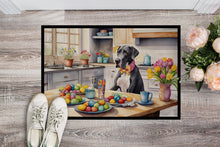 Load image into Gallery viewer, Decorating Easter Great Dane Doormat - 18X27 Indoor / Outdoor Rug | Made in USA