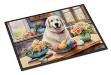 Load image into Gallery viewer, Decorating Easter Great Pyrenees Doormat-24x36 Indoor / Outdoor Rug | Made in USA