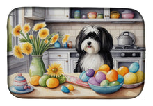 Load image into Gallery viewer, Decorating Easter Havanese Dish Drying Mat