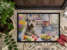Load image into Gallery viewer, Decorating Easter Irish Wolfhound Doormat-24x36 Indoor / Outdoor Rug | Made in USA