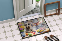 Load image into Gallery viewer, Decorating Easter Irish Wolfhound Doormat - 18X27 Indoor / Outdoor Rug | Made in USA