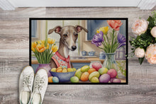 Load image into Gallery viewer, Decorating Easter Italian Greyhound Doormat-24x36 Indoor / Outdoor Rug | Made in USA