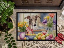 Load image into Gallery viewer, Decorating Easter Italian Greyhound Doormat