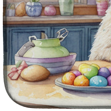 Load image into Gallery viewer, Decorating Easter Komondor Dish Drying Mat