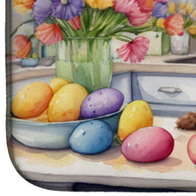 Load image into Gallery viewer, Decorating Easter Labradoodle Dish Drying Mat