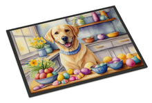 Load image into Gallery viewer, Decorating Easter Yellow Labrador Retriever Doormat