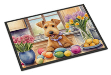 Load image into Gallery viewer, Decorating Easter Lakeland Terrier Doormat-24x36 Indoor / Outdoor Rug | Made in USA